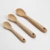 3 Piece Wooden Spoon Set -Oxo 1130780 2 3 piece wooden spoon set