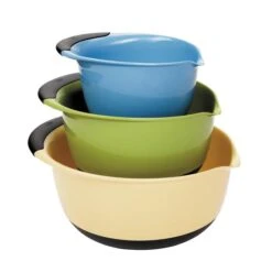 3-Piece Mixing Bowl Set - Assorted Colors
