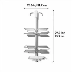 Aluminum Caddy For Shower Doors -Oxo 13305100 thumbnails dim 1