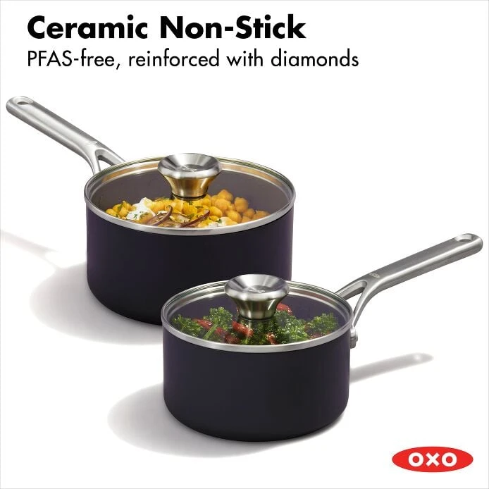 OXO Professional 2pk Saucepan Set 4 OXO Professional 2pk Saucepan Set - Image 2