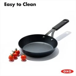 OXO Obsidian Carbon Steel 8" Frypan With Silicone Sleeve 19 OXO Obsidian Carbon Steel 8" Frypan With Silicone Sleeve -Oxo cc005099 001 9