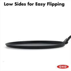 OXO Obsidian Carbon Steel 10" Crepe Pan With Silicone Sleeve -Oxo cc005102 001 6