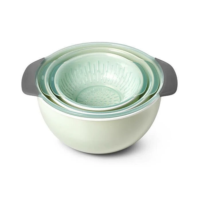 9 Piece Nesting Bowls & Colanders Set 4 9 Piece Nesting Bowls & Colanders Set - Image 2