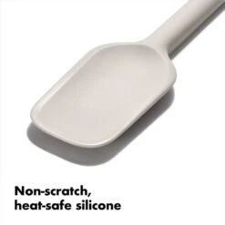 Silicone Spoon Spatula - Oat -Oxo gg 11280600 8a
