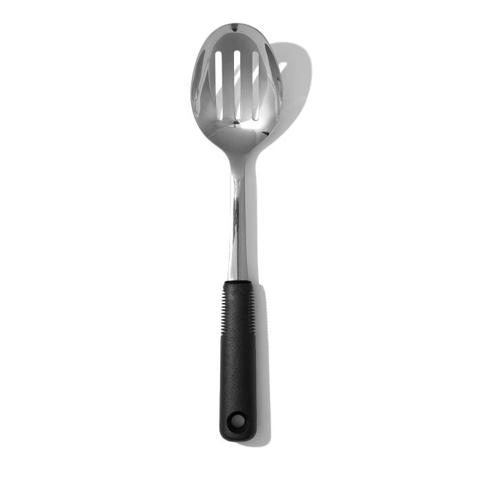 Stainless Steel Slotted Spoon 4 Stainless Steel Slotted Spoon - Image 2