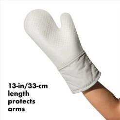 Silicone Oven Mitt - Oat -Oxo gg 11318400 8a 1