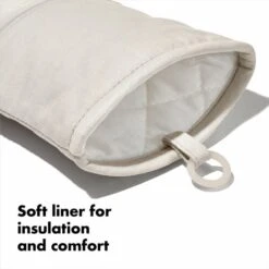 Silicone Oven Mitt - Oat -Oxo gg 11318400 8c 1