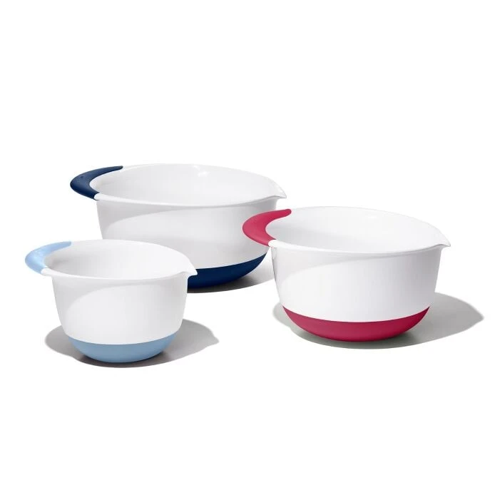 OXO Good Grips 3-Piece Mixing Bowl Set 6 OXO Good Grips 3-Piece Mixing Bowl Set - Image 4