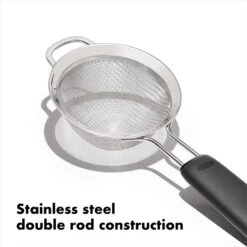 OXO Good Grips 3 In./7.6 Cm Mini Strainer 11 OXO Good Grips 3 In./7.6 Cm Mini Strainer -Oxo gg 1136000 8a