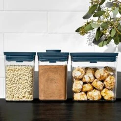 3 Piece POP Container Everyday Set - Storm Blue 13 3 Piece POP Container Everyday Set - Storm Blue -Oxo gg 11384800 3pcsetstormblue 24