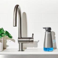 Stainless Steel Foaming Soap Dispenser 19 Stainless Steel Foaming Soap Dispenser -Oxo gg 13331100 ss foaming soap dispenser pdp 05