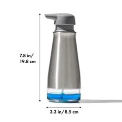 Stainless Steel Foaming Soap Dispenser 21 Stainless Steel Foaming Soap Dispenser -Oxo gg 13331100 ssfoamingsoapdispenser apdp 01 dim