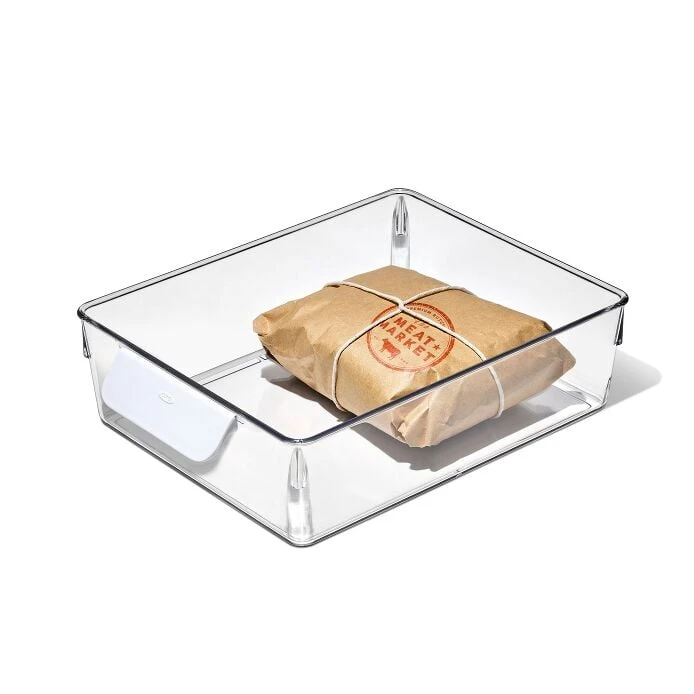 OXO Good Grips Refrigerator Storage Bin 5 In X 10 In 8 OXO Good Grips Refrigerator Storage Bin 5 In X 10 In - Image 6