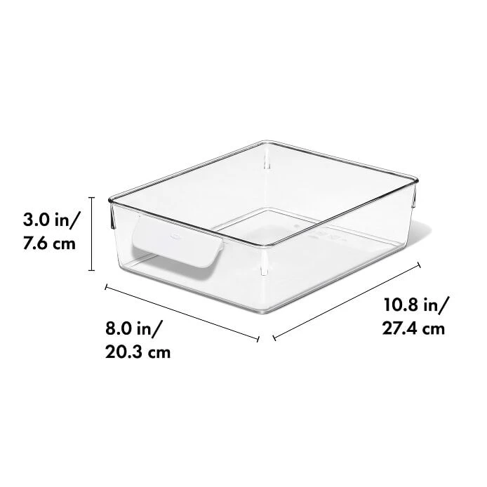 OXO Good Grips Refrigerator Storage Bin 5 In X 10 In 12 OXO Good Grips Refrigerator Storage Bin 5 In X 10 In - Image 10