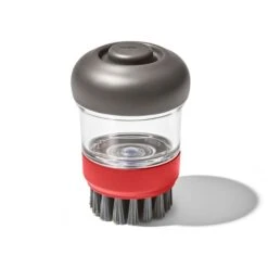 Outdoor Soap Dispensing Dish Brush With Storage Case -Oxo odr 9209700 soapdispensingbrush 06