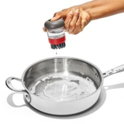 Outdoor Soap Dispensing Dish Brush With Storage Case -Oxo odr 9209700 soapdispensingbrush 10