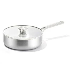 OXO Tri-Ply Stainless Mira Series 3.3 Qt SautÃ© Pan With Lid
