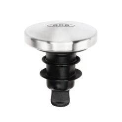 2-Piece Spillproof Wine Stopper 11 2-Piece Spillproof Wine Stopper -Oxo stl 3113600 2a